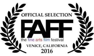 The fine arts film festival 2016 FAFF Daniel Wood Audience Award
